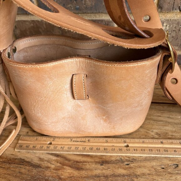 Dual Bottle Leather Wine Caddy Don Santiago Austin, TX - Picture 16 of 16